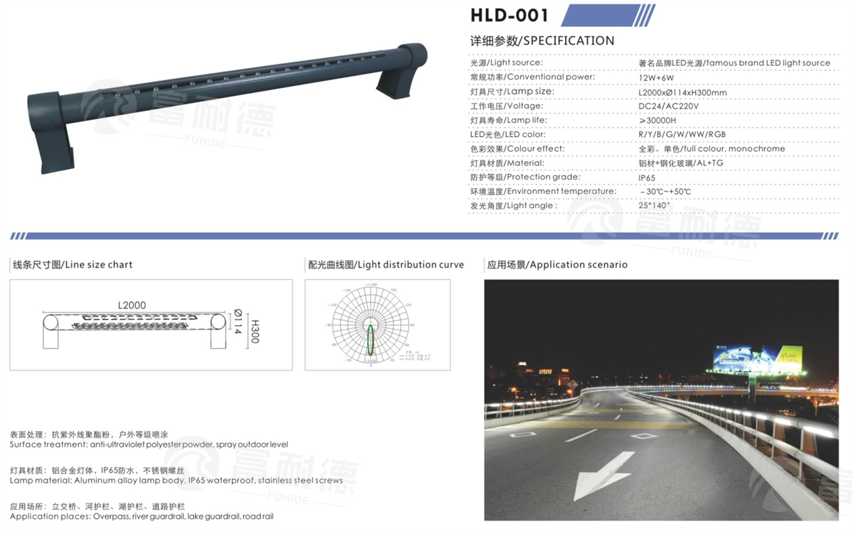 LED护栏管HLD-001